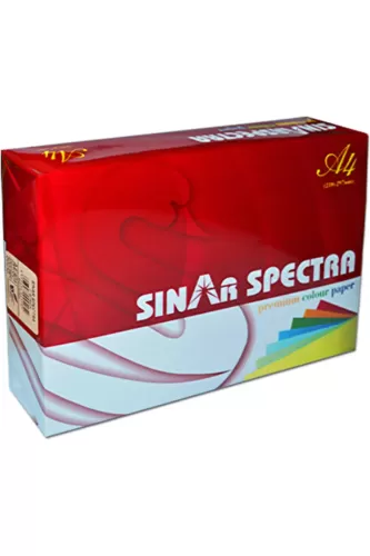 Sınar Spectra Adagio Renkli Kağıt 160 Sarı A4 80 Gr - - Sınar Doğan - 