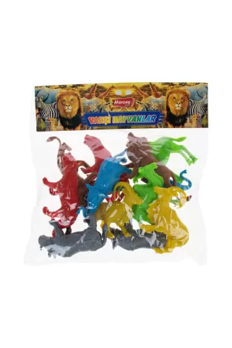 Heroes Toys Poşetli Vahşi Hayvanlar - - Heroes - Fiyatı - Yorumları - 