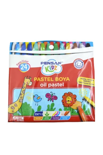 Pensan Kidz Pastel Boya Çantalı 24 Renk - - Pensan - Fiyatı - Yorumlar