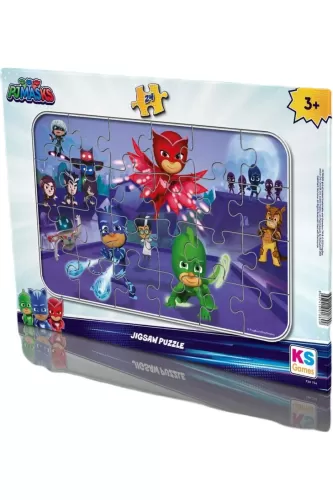 Ks Games Frame Puzzle 24 Pj Masks Lisanslı Ürünler - - Ks Games - Fiya