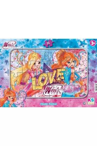 Ks Games Frame Puzzle 24 Winx Lisanslı Ürünler - - Ks Games - Fiyatı -