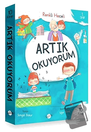 1. Sınıf - Artık Okuyorum 10 Kitap (Renkli Heceli) - Kolektif - Kukla 