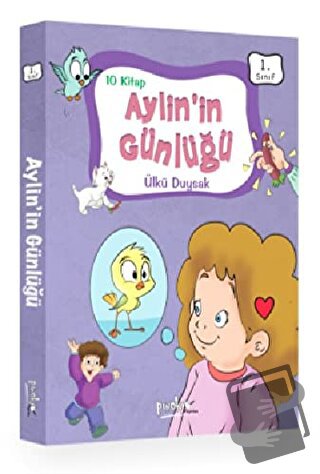 1. Sınıf Aylin’in Günlüğü Serisi (10 Kitaplık Set) - Ülkü Duysak - Pin