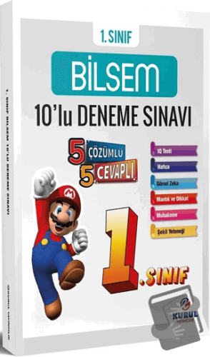 1. Sınıf Bilsem 10 lu Deneme Sınavı - Kolektif - Kurul Yayıncılık - Fi