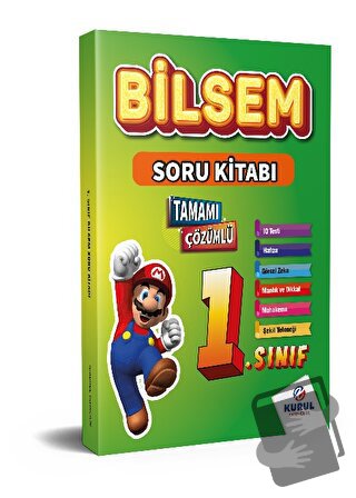 1. Sınıf Bilsem Çözümlü Soru Kitabı - Kolektif - Kurul Yayıncılık - Fi