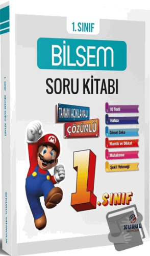 1. Sınıf Bilsem Çözümlü Soru Kitabı - Kolektif - Kurul Yayıncılık - Fi