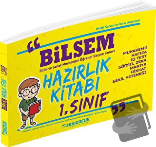 1. Sınıf Bilsem Hazırlık Kitabı - Kolektif - Zekiçocuk Eğitici Kitapla