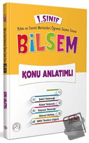 1. Sınıf Bilsem Konu Anlatımlı - - Kolektif - Editör Yayınevi - Fiyatı