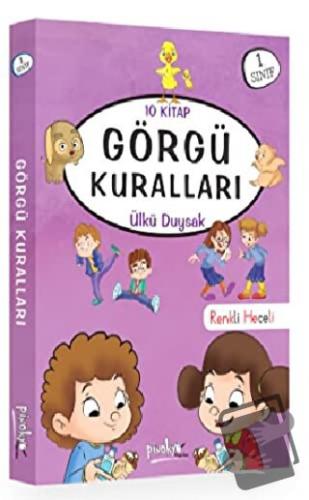 1. Sınıf Görgü Kuralları Serisi (10 Kitap Takım) - Ülkü Duysak - Pinok