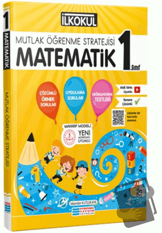 1.Sınıf Matematik Mutlak Öğrenme Stratejisi Kitabı - Kolektif - Evrens