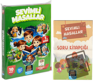 1. Sınıf Okuma Seti Sevimli Masallar 10 Kitap + Soru Kitapçığı İlaveli