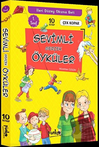 1. Sınıf Sevimli Gerçek Öyküler (10 Kitap Takım) - Müzehher Özgün - Pi