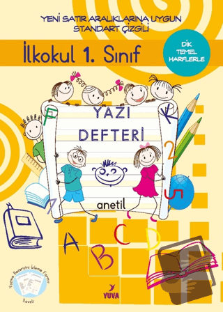 1. Sınıf Yazı Defteri Standart Çizgili - Kolektif - Yuva Yayınları - F