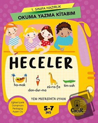 1. Sınıfa Hazırlık Okuma Yazma Kitabım Heceler - Kolektif - Floki Çocu