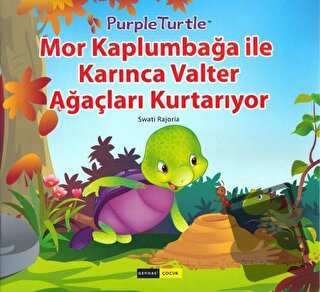 1. Sınıflar İçin Mor Kaplumbağa Serisi Seti - 10 Kitap Takım - Swati R