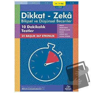 10-11 Yaş Dikkat - Zeka - Bilişsel ve Düşünsel Beceriler - 10 Dakikalı