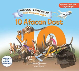 10 Afacan Dost - Saymayı Öğrenelim Den A Kadar Sayılar - Grace Nolan -