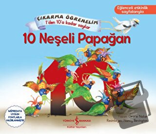 10 Neşeli Papağan – Çıkarma Öğrenelim 1'den 10'a Kadar Sayılar - Grace