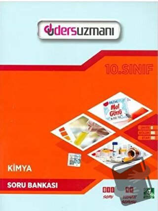 10. Sınıf Kimya Soru Bankası Kitap - Kolektif - Ders Uzmanı Yayınları 