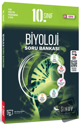 10. Sınıf Biyoloji Soru Bankası - Kolektif - Sınav Yayınları - Fiyatı 