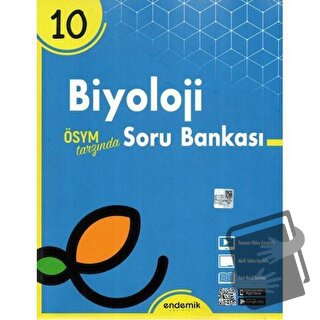 10. Sınıf Biyoloji Soru Bankası - Kolektif - Endemik Yayınları - Fiyat