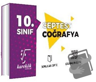 10. Sınıf Cep Test Coğrafya - Kolektif - Karekök Yayıncılık - Fiyatı -