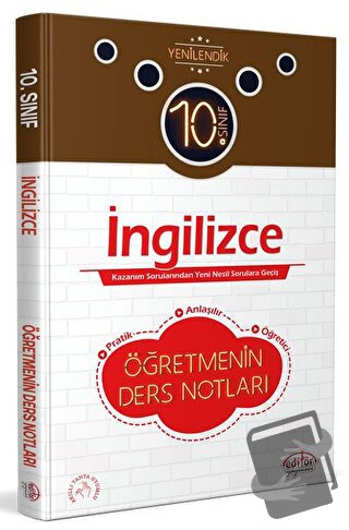 10. Sınıf İngilizce Öğretmenin Ders Notları - Kolektif - Editör Yayıne