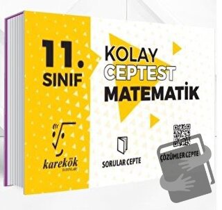 10. Sınıf Matematik Kolay Cep Test - Kolektif - Karekök Yayıncılık - F