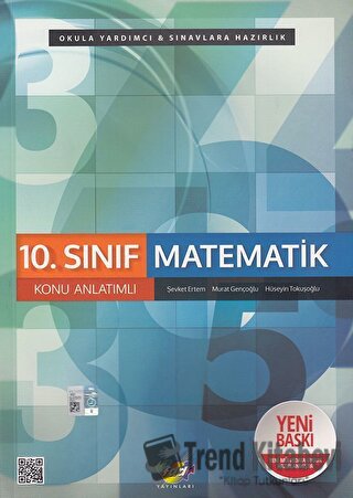 10. Sınıf Matematik Konu Anlatımlı, Kolektif, Fdd Yayınları, Fiyatı, Y