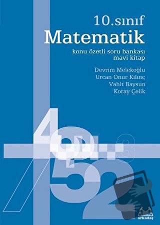 10. Sınıf Matematik Konu Özetli Soru Bankası - Mavi Kitap - Devrim Mel