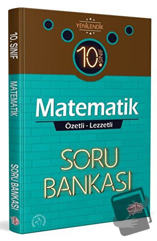 10. Sınıf Matematik Özetli Lezzetli Soru Bankası - Kolektif - Editör Y