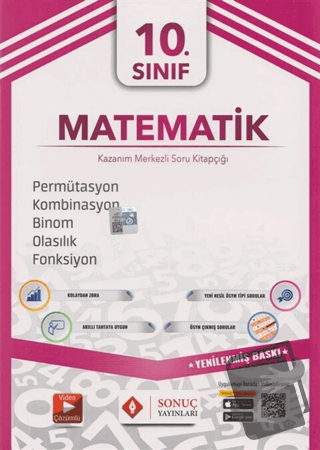 10. Sınıf Matematik - Permütasyon Kombinasyon Binom Olasılık Fonksiyon