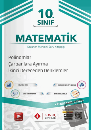 10. Sınıf Polinomlar - Çarpanlara Ayırma - 2. Dereceden Denklemler - K