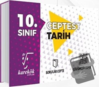 10. Sınıf Tarih Cep Test - Kolektif - Karekök Yayıncılık - Fiyatı - Yo