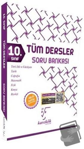 10. Sınıf Tüm Dersler Soru Bankası - Kolektif - Karekök Yayıncılık - F