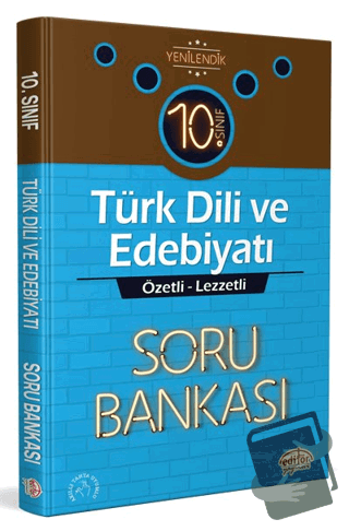 10. Sınıf Türk Dili ve Edebiyatı Özetli Lezzetli Soru Bankası - Kolekt