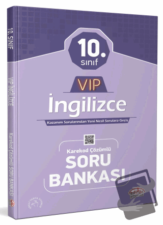 10. Sınıf VIP İngilizce Soru Bankası - Kolektif - Editör Yayınevi - Fi