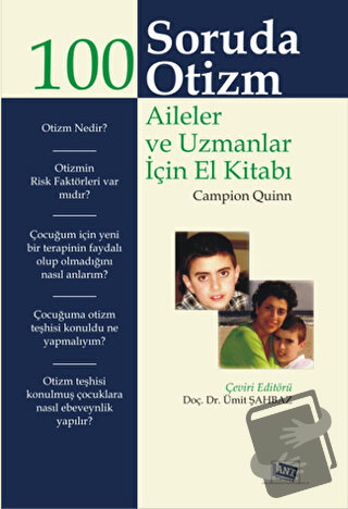 100 Soruda Otizm - Campion Quinn - Anı Yayıncılık - Fiyatı - Yorumları