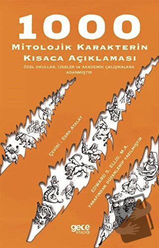 1000 Mitolojik Karakterin Kısaca Açıklaması - Edward S. Ellis - Gece K