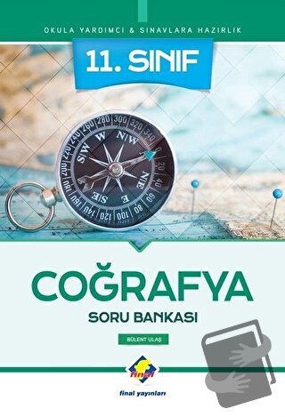 11. Sınıf Coğrafya Soru Bankası - Bülent Ulaş - Final Yayınları - Fiya