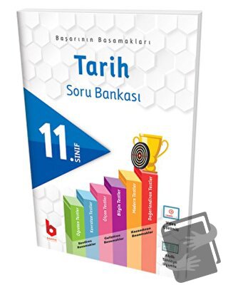 11. Sınıf Tarih Soru Bankası - Kolektif - Basamak Yayınları - Fiyatı -