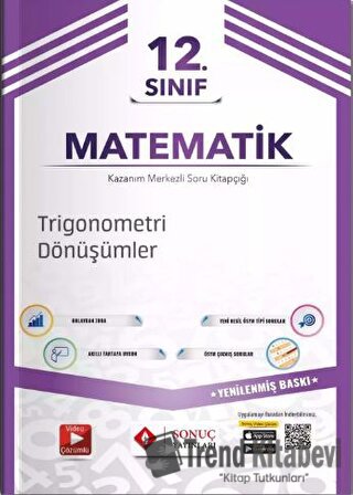 12. Sınıf Trigonometri, Dönüşümler 2022 - 2023 Sonuç Yayınları, Kolekt