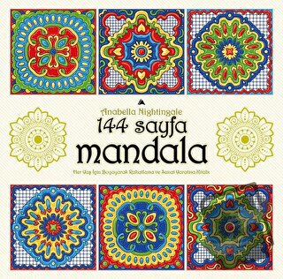 144 Sayfa Mandala - Anabella Nightingale - Kuzey Yayınları - Fiyatı - 