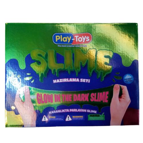 Asya Oyuncak Playtoys Dıy Slıme Set Glow In The Dark - - Asya - Fiyatı