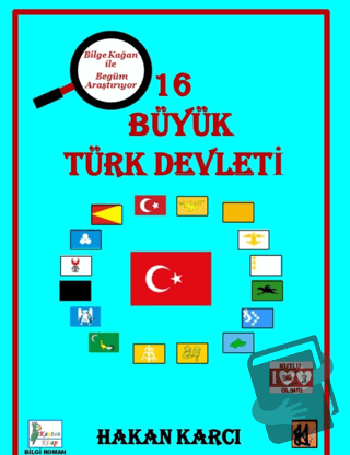 16 Büyük Türk Devleti - Hakan Karcı - Kaptan Kitap - Fiyatı - Yorumlar