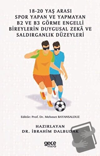 18-20 Yaş Arası Spor Yapan ve Yapmayan B2 ve B3 Görme Engelli Bireyler