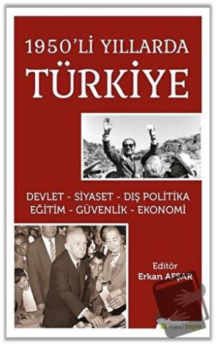 1950’li Yıllarda Türkiye - Erkan Afşar - Hiperlink Yayınları - Fiyatı 