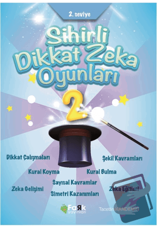 2. Seviye Sihirli Dikkat Zeka Oyunları 2(İlkokul) - Tacettin Kandemir 