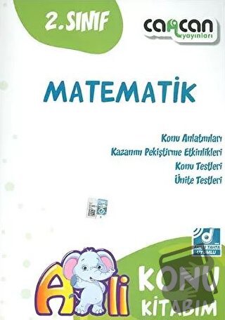 2. Sınıf Matematik Konu Kitabım - Kolektif - Cancan Yayınları - Fiyatı