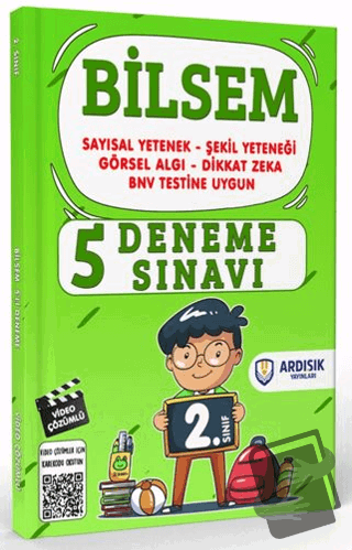 2. Sınıf 5’li Bilsem Deneme Sınavı Tamamı Video Çözümlü - Kollektif - 